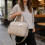 Tragbare Studenten-Pendler-Tagestaschen, Handtasche, Sport--Rosa 5