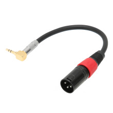 TRS Male to XLR Male 0.5m Stereo Microphone Auxiliary Cable for Computer, MP3, DVD