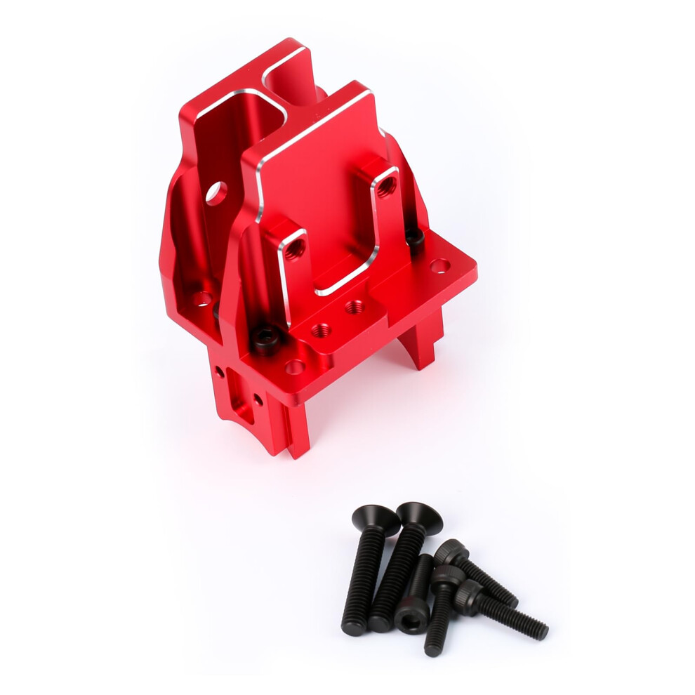 Aluminum Center Differential Gear Cover For Arrma Kraton 6S And Outcast 6S Cnc Upgrade Red 9330225978848
