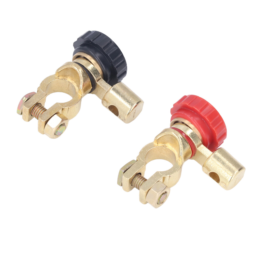 2Pcs Zinc Alloy Battery Terminal Link Switch 100A 10Mm Fits Rv Atv Boat 6911390547614