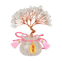 Crystal Tree Money Tree Crystals Tree Feng Shuis-White crystal