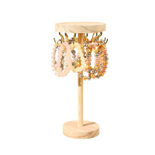 Versatile Wooden Hanging Necklace Stand Suitable For-1