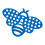 Durable PVC Bees Waterer To Attract Pollinators And-Blue 1