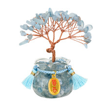 Crystal Tree Money Tree Crystals Stone Tree Feng-blue crystal