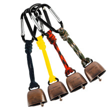 Outdoor Bear Bells Luide gietijzeren koebel met-D-vorm