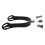 Western Cowboy Spur with Replaceable Head Aluminum Alloy-Black 1