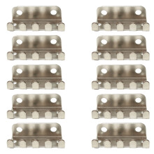 Packung mit 10 Premium-Eisen-Saitenhalterhaken für