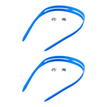 2Pcs Swimming Goggle Lanyard with Lock Clamps Diving-Blue