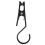 Outdoor Utility Clip with Hook ABS Texture for Hanging-single 1