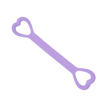 Nonslip Exercise Band 8-Shape Exercise Band Design-Purple