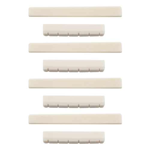 4X Guitare Classique Os Fendue Selle Ecrous Set