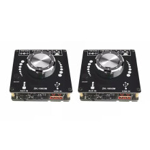 2X ZK1002M 5.0 AUX USB Audio Input Output Amplifier Audio Amplifier Module 100Wx2
