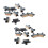 20 Pcs SS22F25-G7 2 Position DPDT 2P2T Panel Mount  Slide  Solder Lug 1