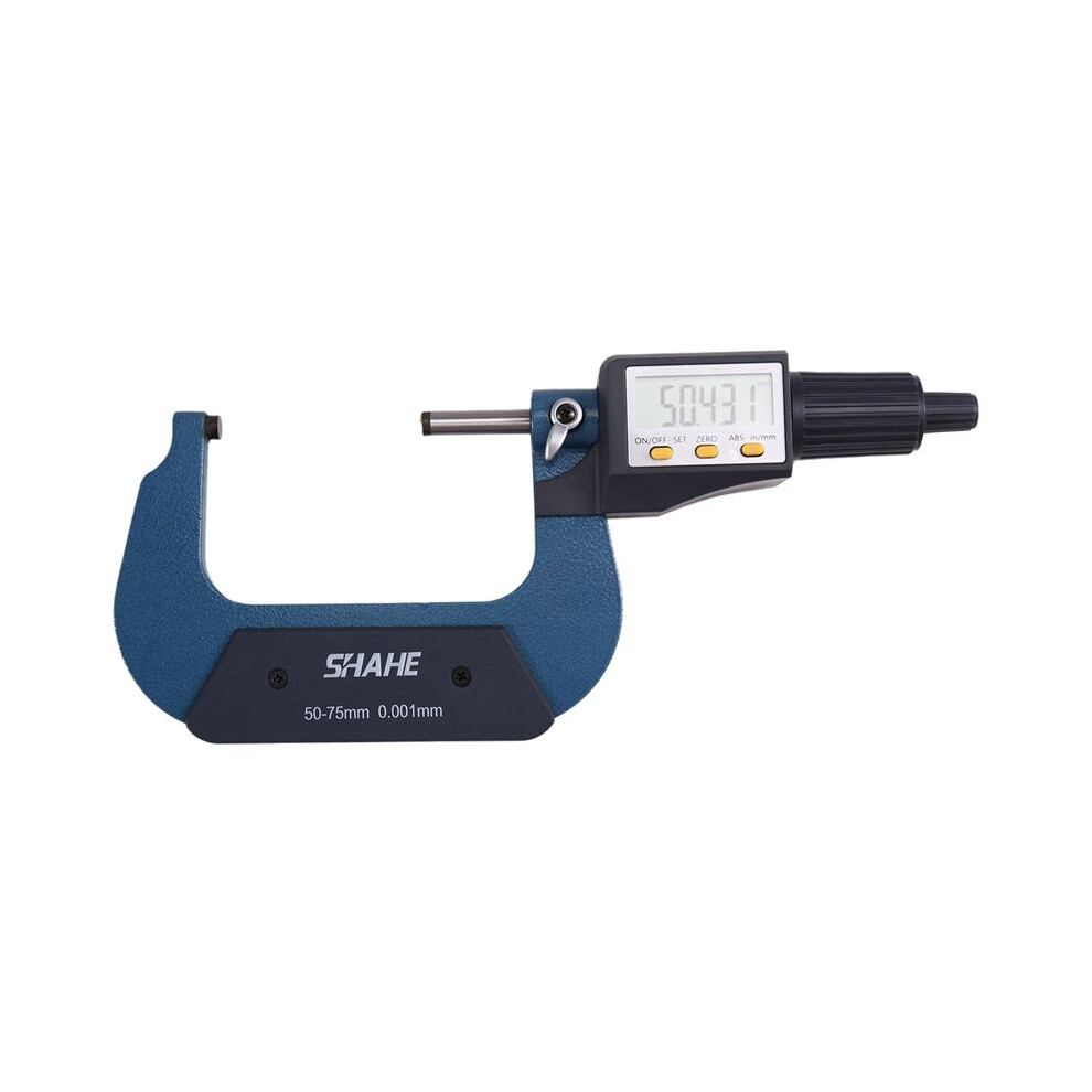Shahe 50-75Mm 0.001Mm Digital Micrometer Electronic Digital Outside Micrometer Resolution 0.001Mm Instrument 6032862357552