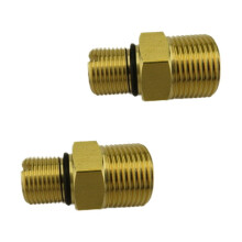 2 PCS 7106686 Outlet Connector for Gas Powered Pressure Washer Pumps, G3/8 to M22 Male
