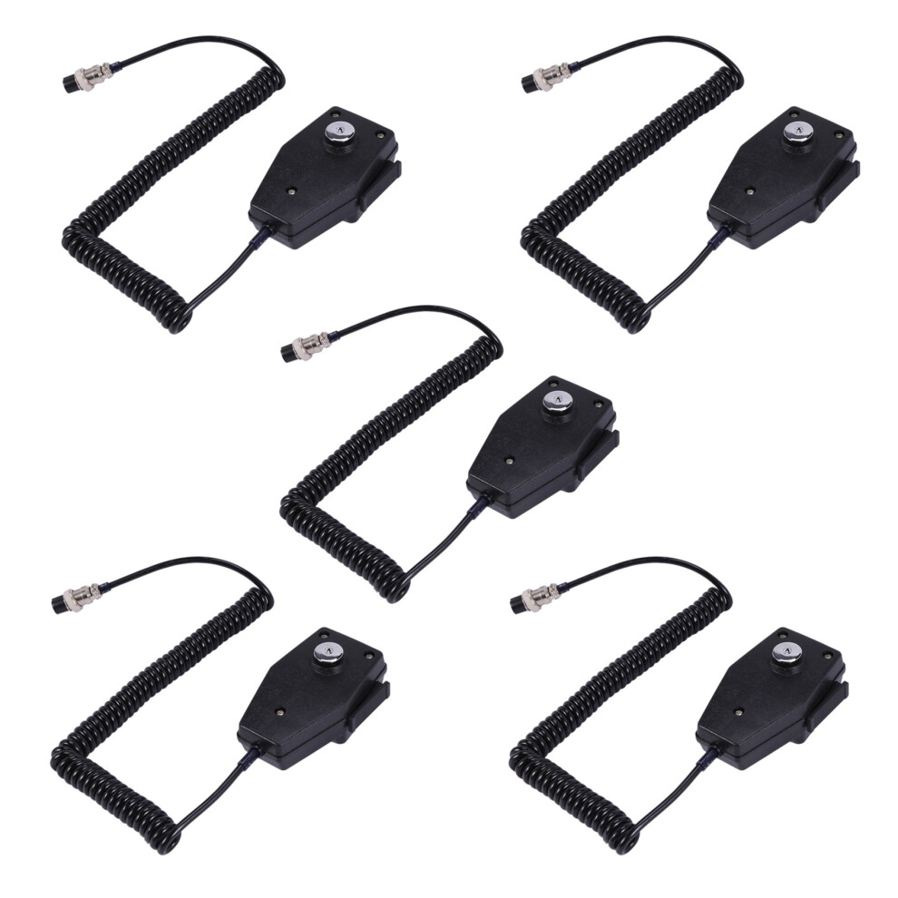 5X Cm4 Cb Radio Speaker Mic Microphone 4 Pin For / Car Walkie Talkie 4711219193730