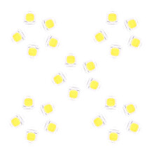 25 PCS IC LED Bulb Warm White 10W 3200K 800LM 9 - 12V