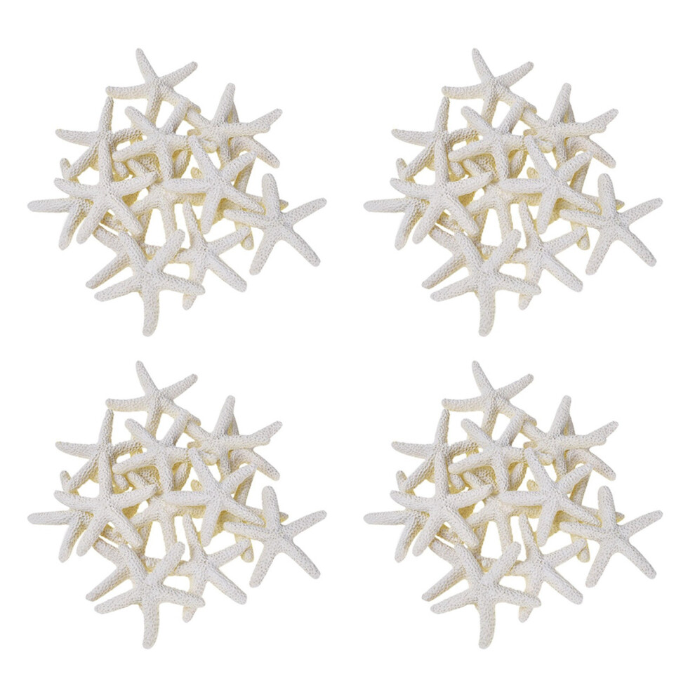 60 Pieces Creamy-White Pencil Finger Starfish For Wedding Decor, Home Decor And Project 6032898453747