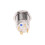 2X 3V Push Button  Doorbell Button  LED 12 mm Silver 5