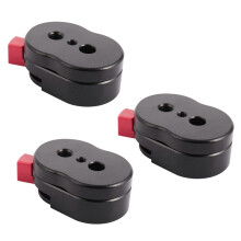 3X Field Monitor Quick Release Plate for LCD Monitor Magic Arm LED Light Camera Camcorder Rig with 1/4-Inch Screw Hole