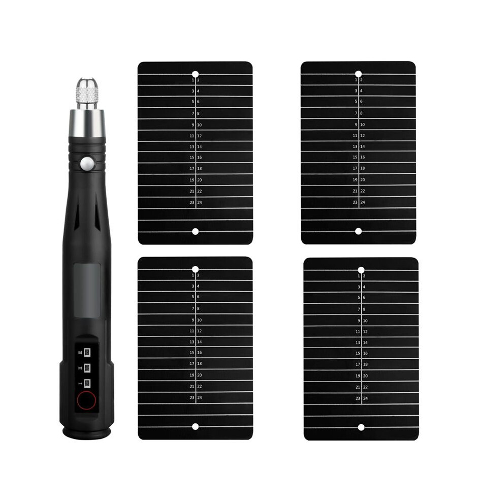 Electric Four Plate Engraving Set - Fire, Corrosion, And Rust All Software And Hardware Wallets 6034057621264