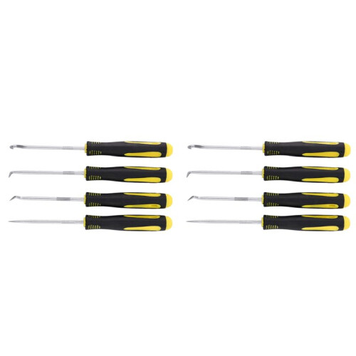 8 PCS Scraper Hook Tool Set Oil Seal Puller Rubber O-Ring Hook Seal Screwdriver Hand DIY Tools Remover Tools