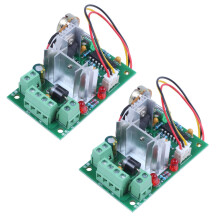 2X 12V 24V 30V 120W PWM Adjustable Volt  Motor Speed Controller CCM2