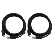 2X 2M USB Headphone Cable Audio Cable for G633 G633S Headset