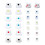 Spray Paint Nozzle Caps Set, 26 Universal Replacement Tips, Master Cap Collection Universal SprayCan Nozzle Kit 1