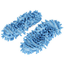 10 Pezzi di Copriscarpe nel Ciniglia, Copriscarpe Pigri Copriscarpe per La Pulizia Dei Copriscarpe (Blu)