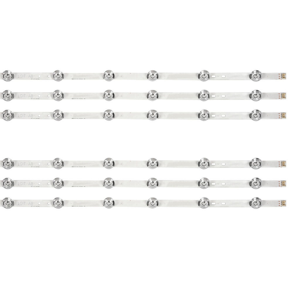 6X Led Backlight Strip 6Lamp For 32 Inch Tv Innotek Drt 3.0 32 Inch -A/B 32Mb25vq 6916L-1974A 6916L-1981A 32Lb5820 6033949112262