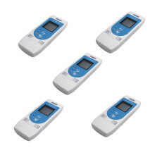 5X USB Temperatur- und Luft Feuchtigkeits Daten Logger Wieder Verwendbarer RH TEMP Daten Logger Rekorder