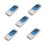5X USB Temperature Humidity Data Logger Reusable RH TEMP Data Logger Recorder Humiture Recording Meter 1
