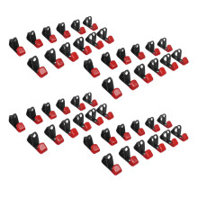48x Pneu Roue Jante Moyeu Suspendu Crochet En Métal Support En Métal Magasin Présentoir Support Mural Crochet de Course