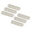 Bass Bone Bridge Saddle Y Nut para 4 String Bass Guitar Pack de 6 1