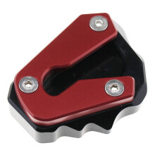 Pad di Estensione Della Staffa Laterale del Motociclo Ingrandisci il Telaio del Pad di Supporto del Piede Adatto per YZF-R6 2020-2021 Rosso