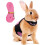 Rabbit Harness Lead Soft Harness for Rabbits Mesh Rabbit Harness Hamster Vest with Elastic Lead (L, ) 1