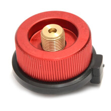 Outdoor Camping Hiking Stove Adaptor Conversion Split Type Gas Furnace Connector Cartridge Tank Adapter