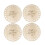 4 PCS Embroidery Floss Organizer Wooden Round  Stitch Thread Holder Needlework Thread Sorter DIY Sewing Supplies 1