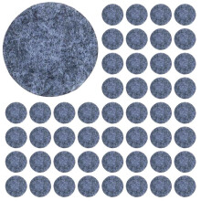 400Pcs Round Shaped Table Chair Furniture Leg Mat Pad Gray