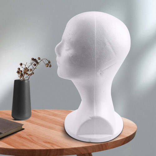 Mannequin Foam  Model Glasses Hat Wig Display Stand 2
