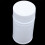 Plastic Empty Medicine Bottles Pill Tablet Container Holder 9Pcs White 2