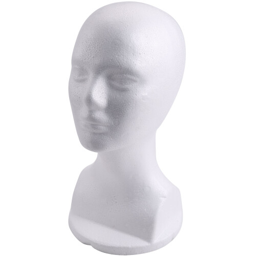 Mannequin Foam  Model Glasses Hat Wig Display Stand