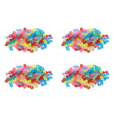 New Amazing Loom Bands Pack of 500 Colorful S-Clips