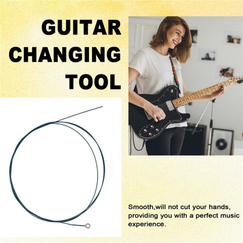 6Pcs/Set Acoustic Guitar String Replacement Steel String for Musical Instruments Electric Bass Guitar Accessory 2