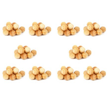 10X Natürliches Zedernholz, Mottenkugeln, Lavendel, Kampfer, Schrank, Kleiderschublade