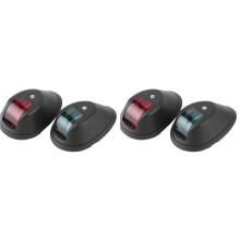 4Pcs DC12V-24V Left and Right Ship Side Lights Marine LED Navigation Lights Traffic Lights Suitable for Yachts Boats