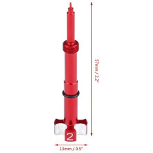 2X Réglage de la Vis de Mélange, Outil de Réglage de la Vis de Mélange de Carburant D'Air pour Keihin CV , Rouge