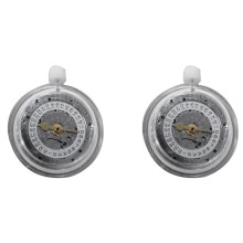 2X Movimiento de Reloj 3186 para GMT, Relojes Mecánicos Automáticos para Hombre, Accesorios de Reloj con Férula Automática de Equilibrio Azul