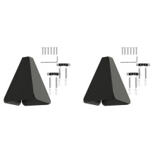 2X Anti-Rost-Eichhörnchen-Schallwand, Faltbar, für Aufhängen, Eichhörnchen-Flapper, für Umwickeln, Eichhörnchensichere Schallwände,